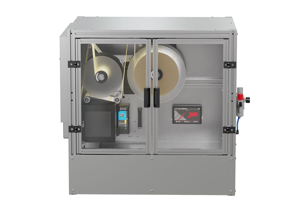 Palletetiketteerder AP 182 / AP 182 RT gesloten voorzijde