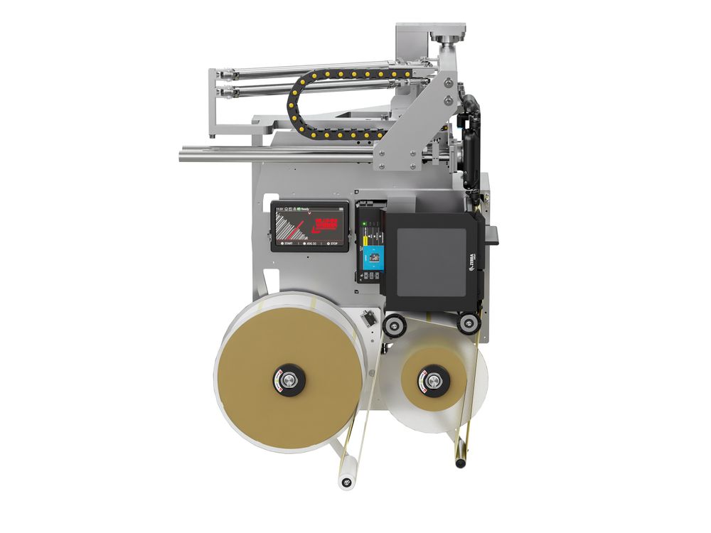 Etikettenprintdispenser Legi-Air 4050E2A voorzijde