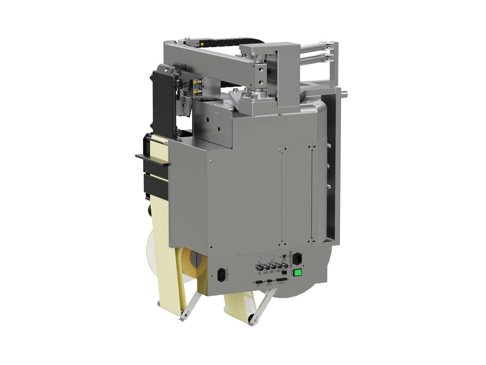 Etikettenprintdispenser Legi-Air 4050E2A achterzijde