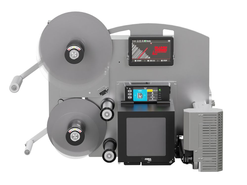 Etikettenprintdispenser Legi-Air 4050RR zonder etiketten voorzijde