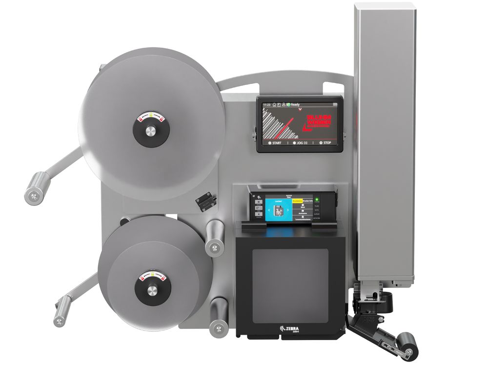 Etikettenprintdispenser Legi-E 4050E zonder etiketten voorzijde