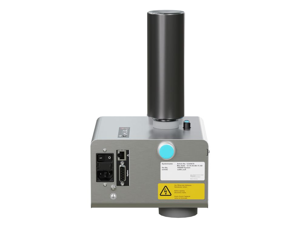 Industriële inkjetprinter Markoprint X1JET XR achterzijde