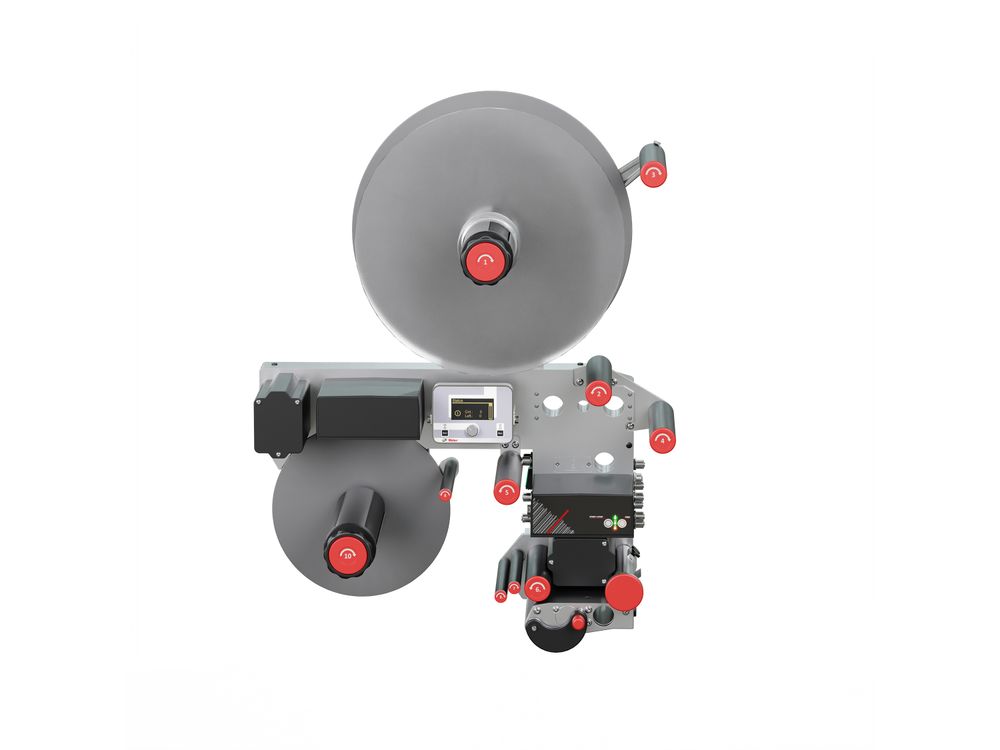 Etikettenapplicator Alpha HSM zonder etiketten voorzijde