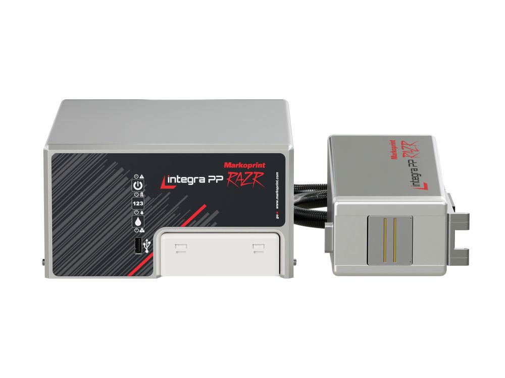 Industriële inkjetprinter Makoprint integra PP RAZR voorzijde