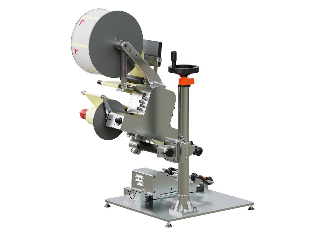 Etiketteersysteem Geset 141 met etiketten achterzijde