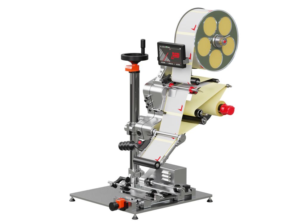 Etiketteersysteem Geset 141 met etiketten links