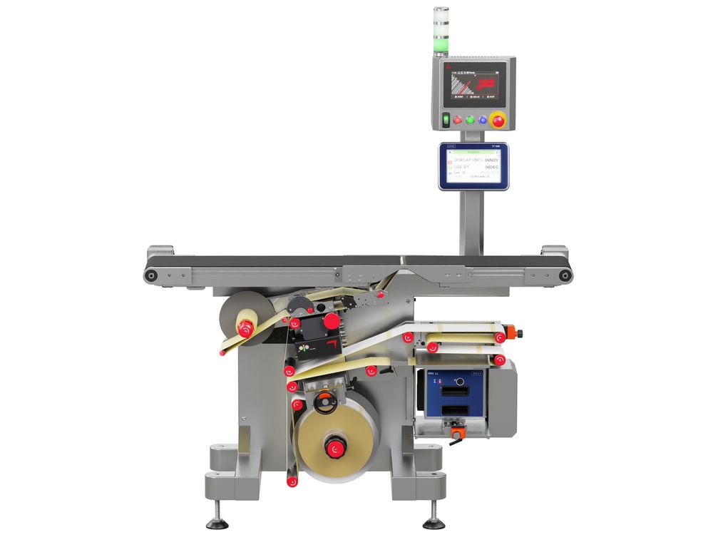 Etiketteersysteem Geset 212 met etiketten voorzijde