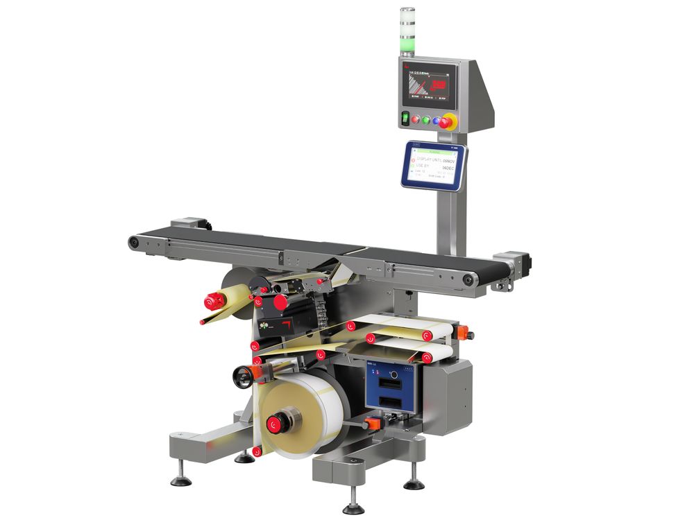Etiketteersysteem Geset 212 met etiketten rechts