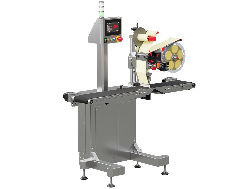 Etiketteersysteem Geset 218 met etiketten links