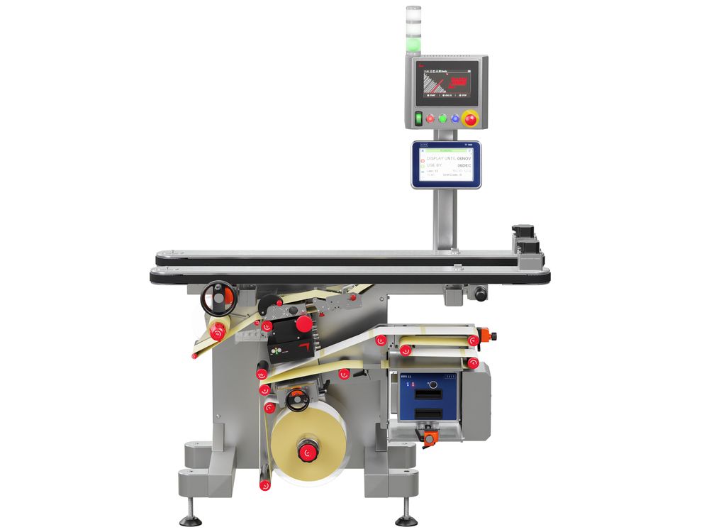Etiketteersysteem Geset 242 met etiketten voorzijde