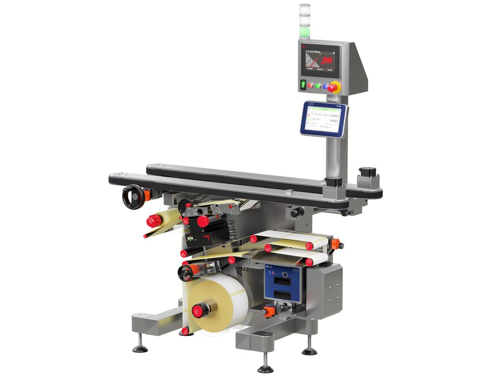 Etiketteersysteem Geset 242 met etiketten rechts