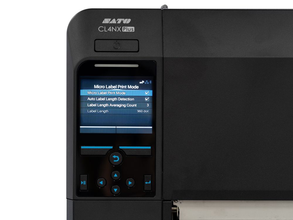 Sato CL4NX Plus micro-etiketmodus