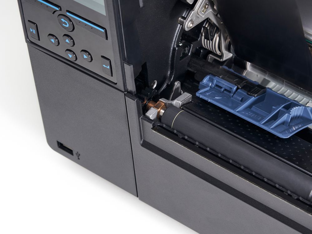 Sato CL4NX Plus etikettendoorlooprol met zuivere lijnindicator