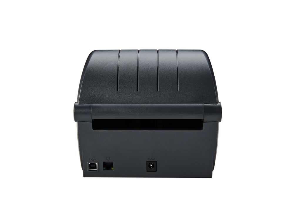Zebra zd230d desktop etikettenprinter achterzijde