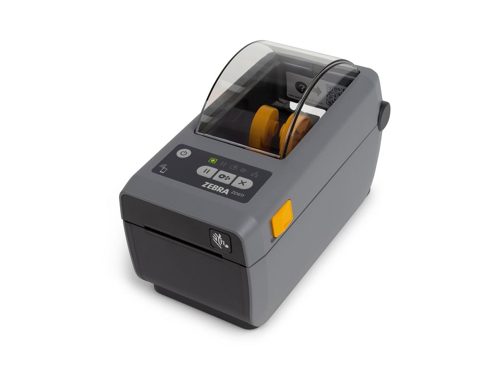 Zebra ZD611d etikettenprinter voorzijde links