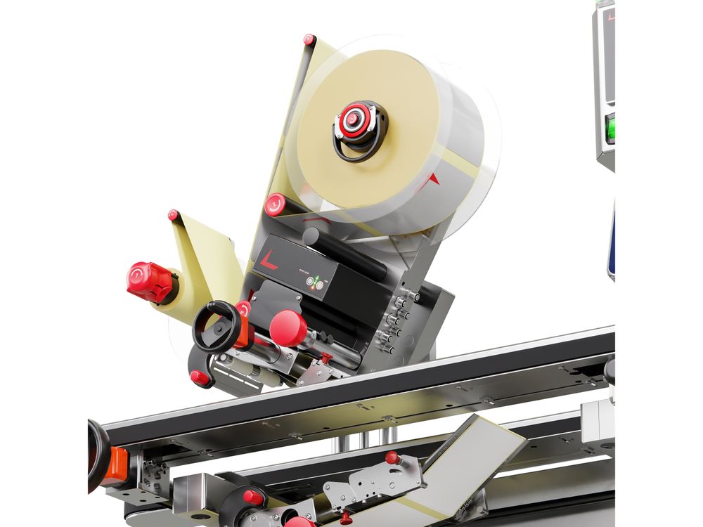 Etiketteersysteem Geset 247 met etiketten rechts