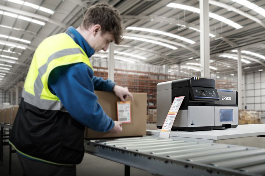 Epson ColorWorks C8000e verzendetikettenmagazijn