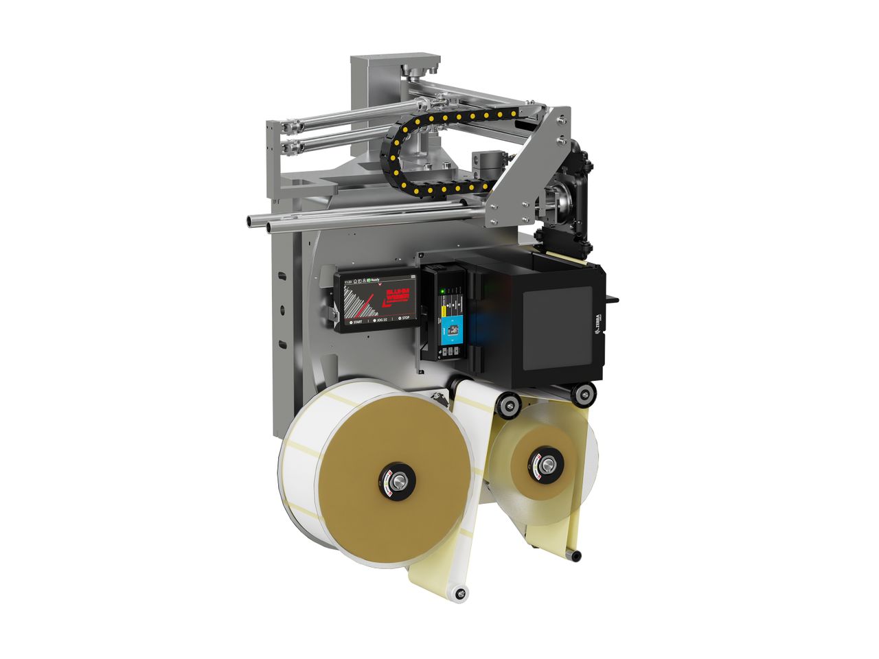 Etikettenprintdispenser Legi-Air 4050E2A open links