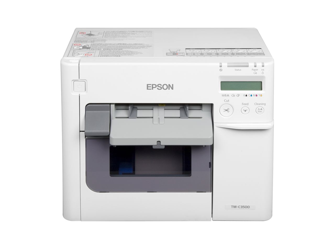 Kleurenetikettenprinter Epson ColorWorks C3500 zonder etiket voorzijde