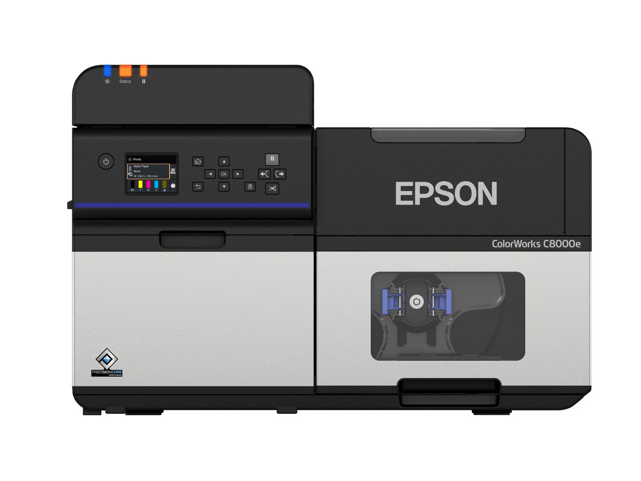 Kleurenetikettenprinter Epson ColorWorks C8000e zonder etiket voorzijde