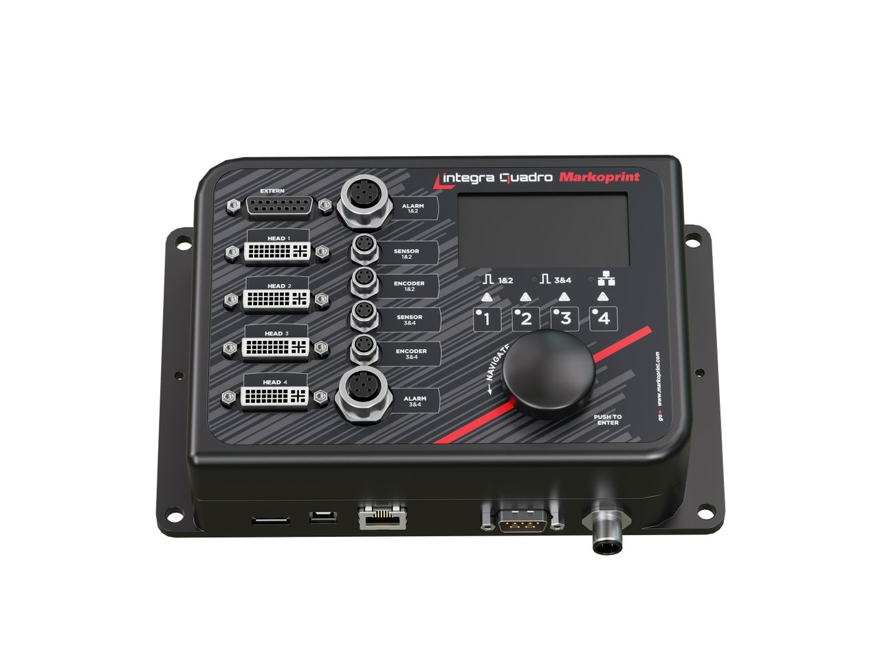 Industriële inkjetprinter Markoprint Quadro voorzijde