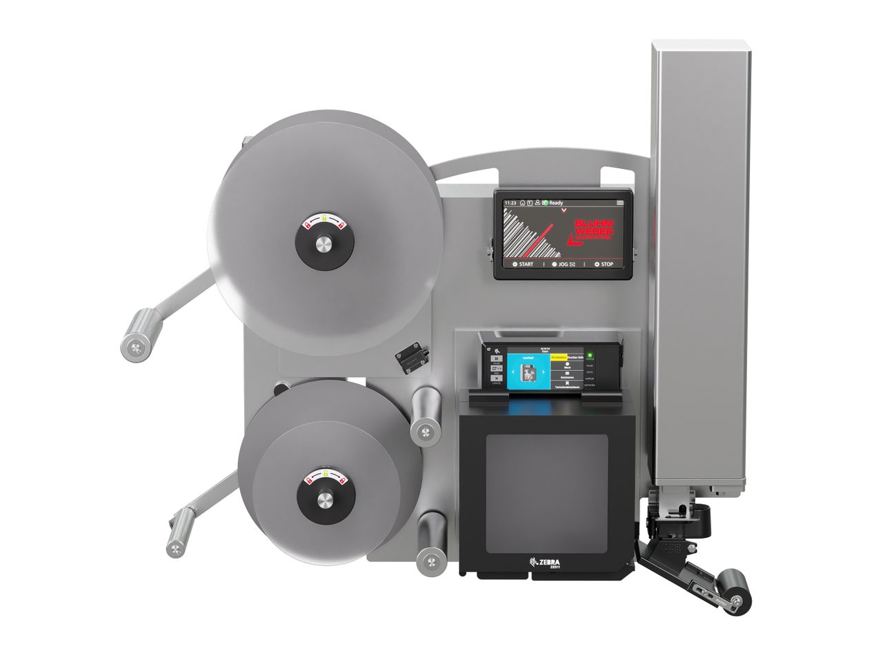 Etikettenprintdispenser Legi-E 4050E zonder etiketten voorzijde