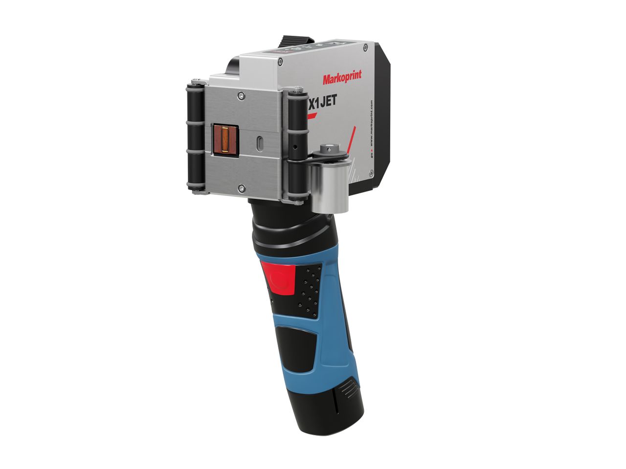 Industriële inkjetprinter Markoprint X1JET HandHold voorzijde rechts