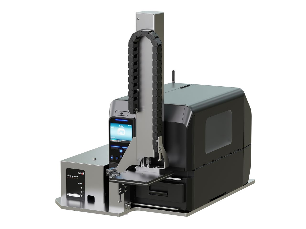 Etiketteersysteem Legi-Air 2050 voorzijde links