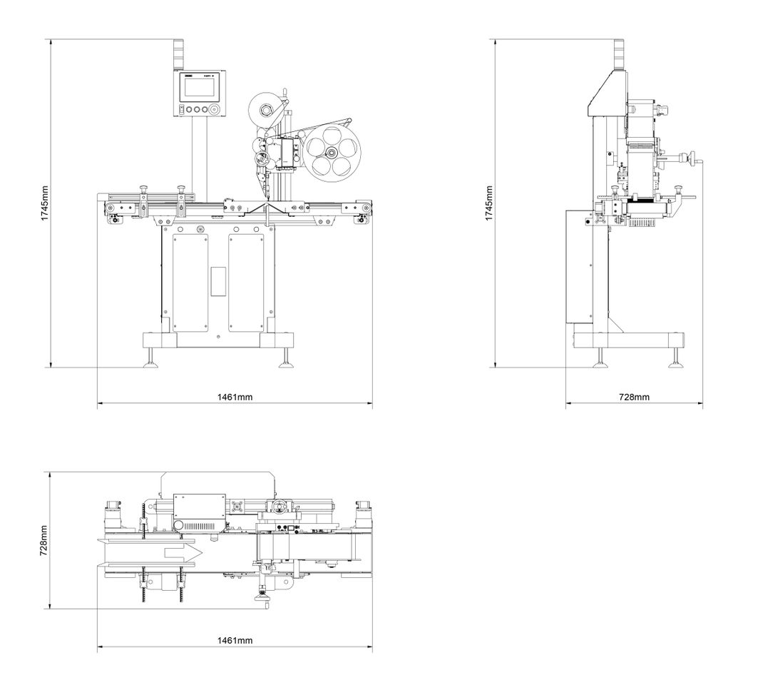 Technische tekening Geset 218