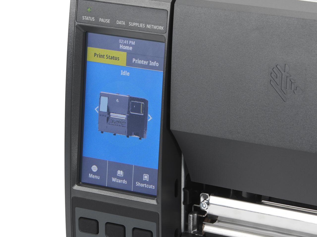 Zebra ZT231 etikettenprinter Display