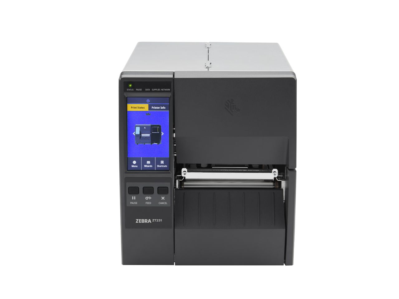 Zebra ZT231 etikettenprinter voorzijde