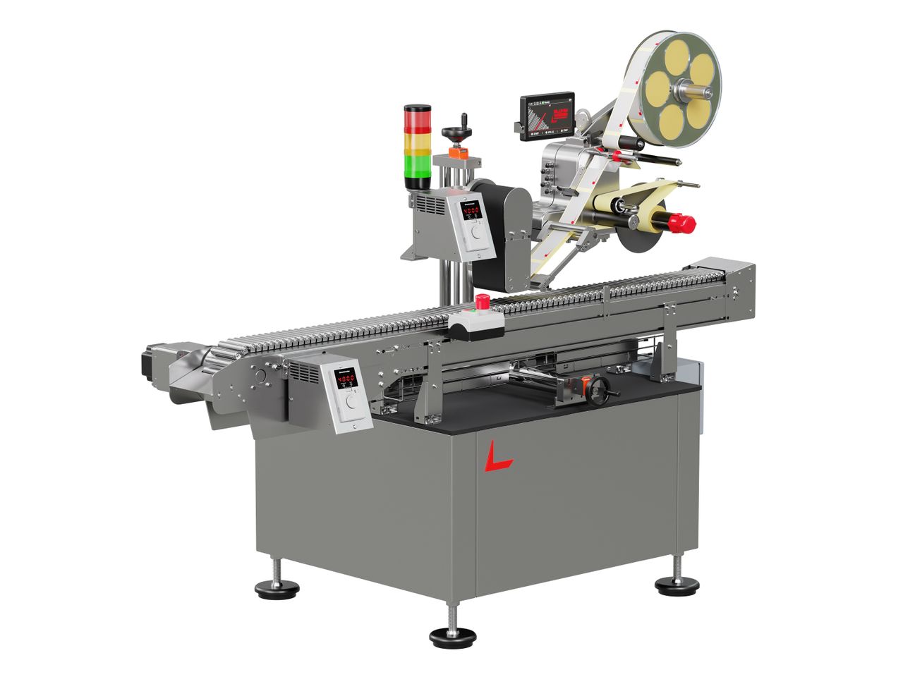 Etiketteersysteem Geset 225 met etiketten links