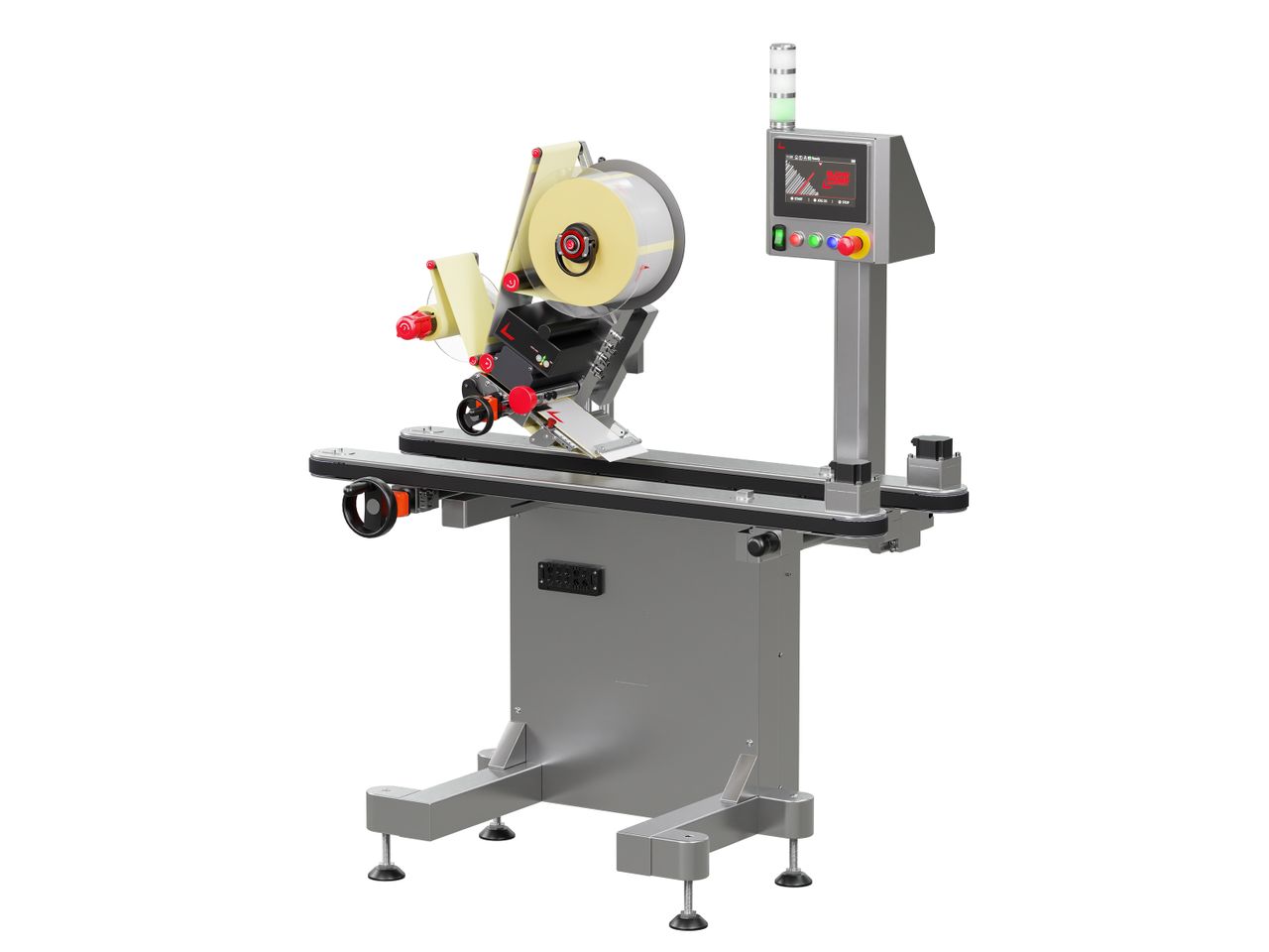 Etiketteersysteem Geset 241 met etiketten rechts