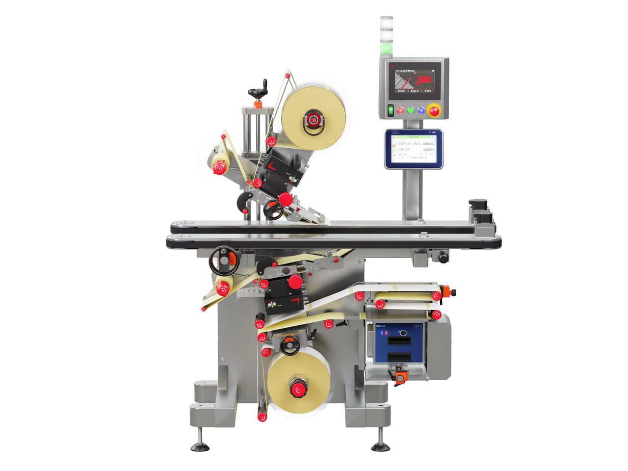 Etiketteersysteem Geset 247 met etiketten voorzijde
