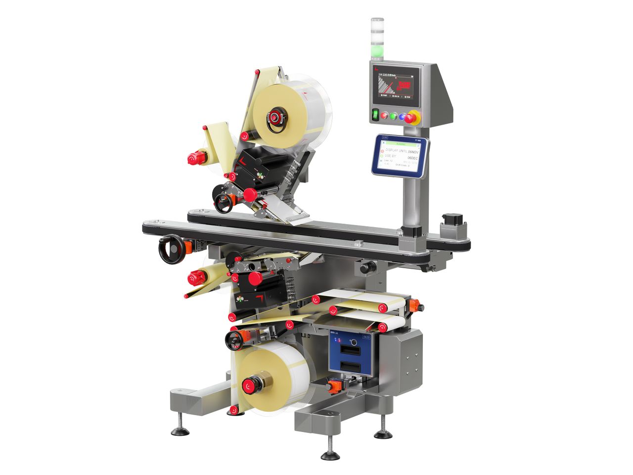 Etiketteersysteem Geset 247 met etiketten rechts