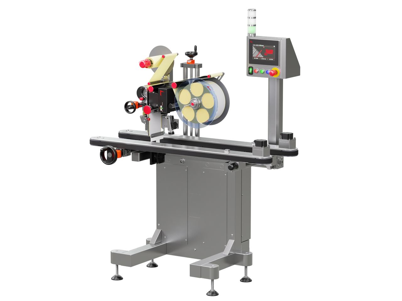 Etiketteersysteem Geset 249 met etiketten rechts