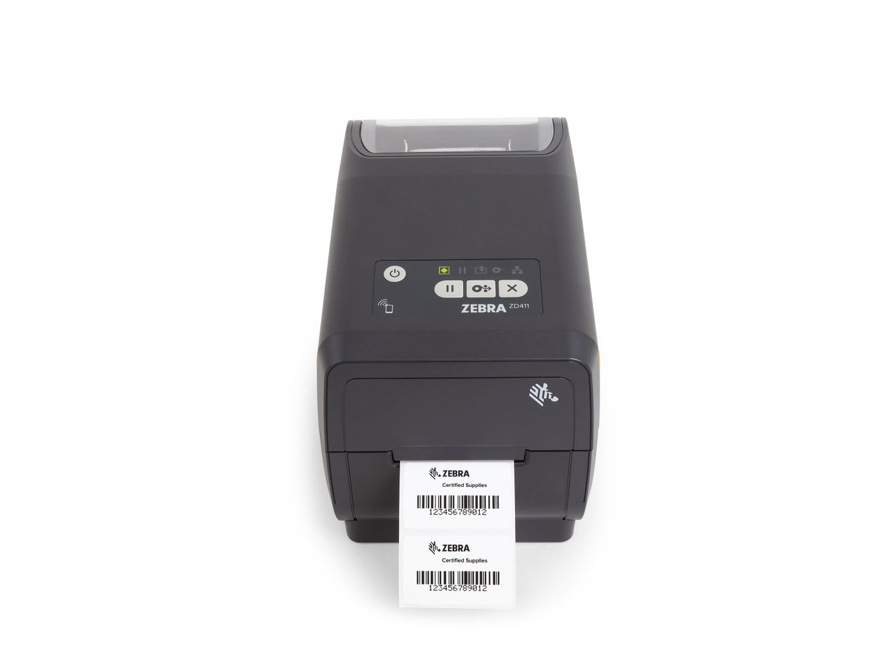 Zebra ZD411t etikettenprinter voorzijde