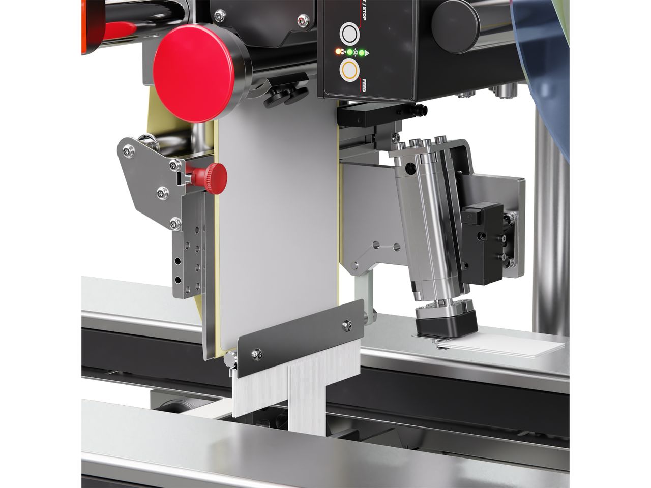 Etiketteersysteem Geset 249 met etiketten rechts