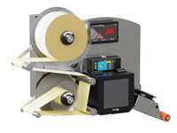 Etikettenprintdispenser Legi-E 4050B met etiketten links