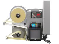 Etikettenprintdispenser Legi-E 4050E met etiketten voorzijde