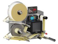 Etikettenprintdispenser Legi-E 4050AC met etiketten links