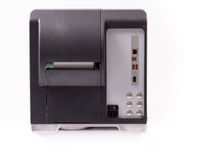 Novexx xlp 60x etikettenprinter achterzijde met aansluitingen