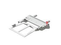 Wipe-on afgiftelepel, pendelend type