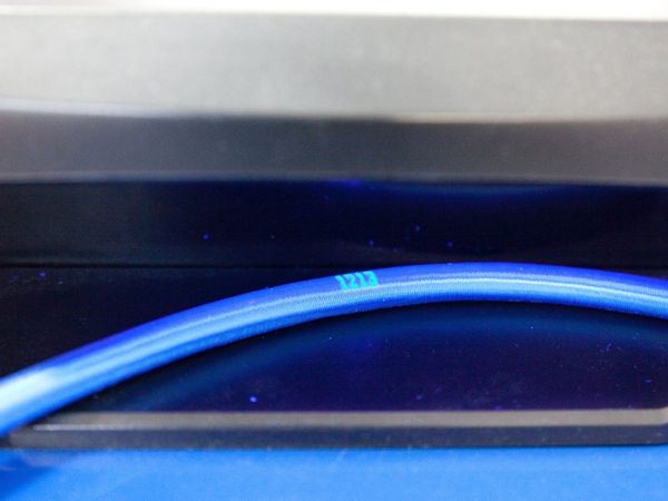 Rubberdeel bedrukt met inkjetprinter Markoprint X1JET HP Standard