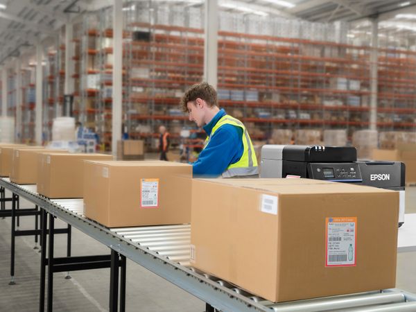 Epson ColorWorks C8000e logistiek