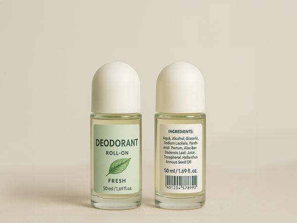 Etiketteersysteem Geset 222 etiket op deodorantroller