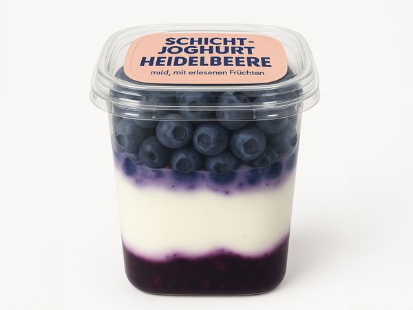 Etiketteersysteem Geset 241 etiket op yoghurtbeker