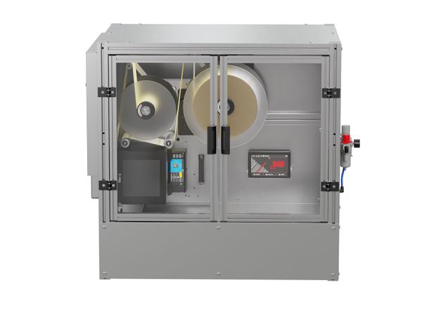 Palletetiketteerder AP 182 / AP 182 RT gesloten voorzijde