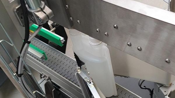 Geset bovenste transportband