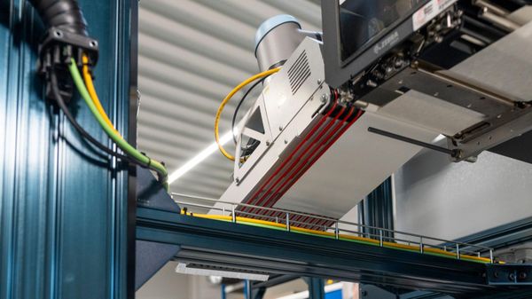 Legi-Air 4050B-R etikettering met robot